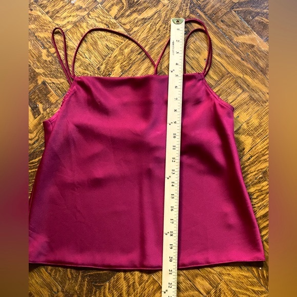 NWOT Lush Red Spaghetti Strap Top- Size S - Picture 3 of 7